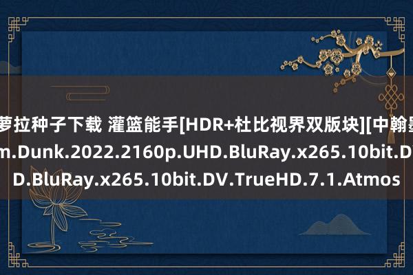 泷泽萝拉种子下载 灌篮能手[HDR+杜比视界双版块][中翰墨幕].The.First.Slam.Dunk.2022.2160p.UHD.BluRay.x265.10bit.DV.TrueHD.7.1.Atmos